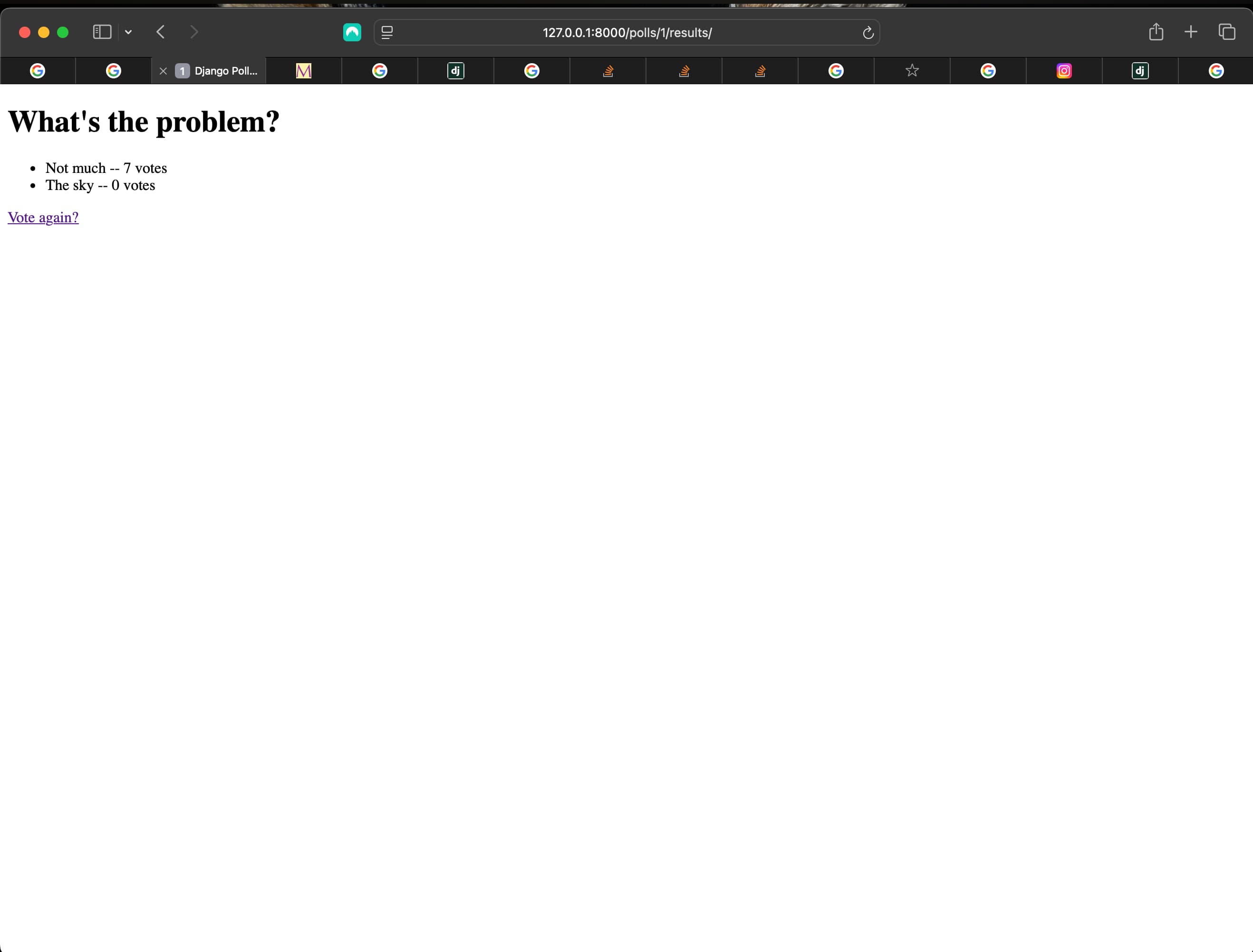Result of generic views refactoring