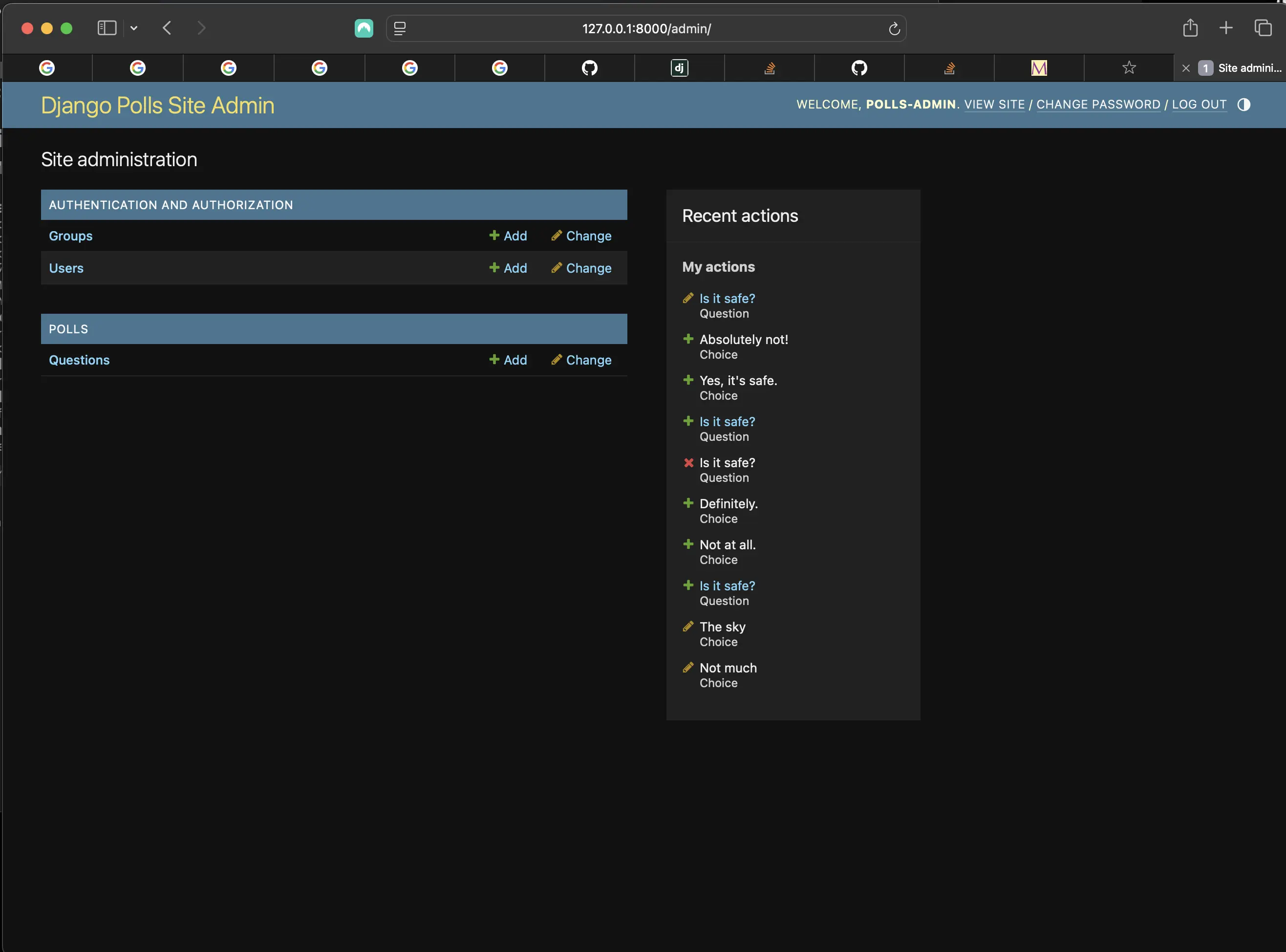 Overriding Django admin base_site.html