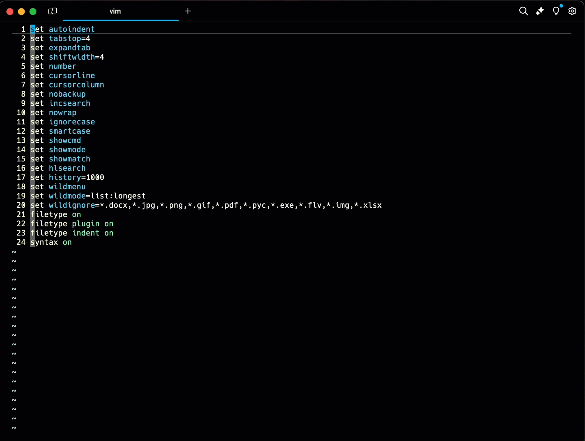 Vim essentials in Linux