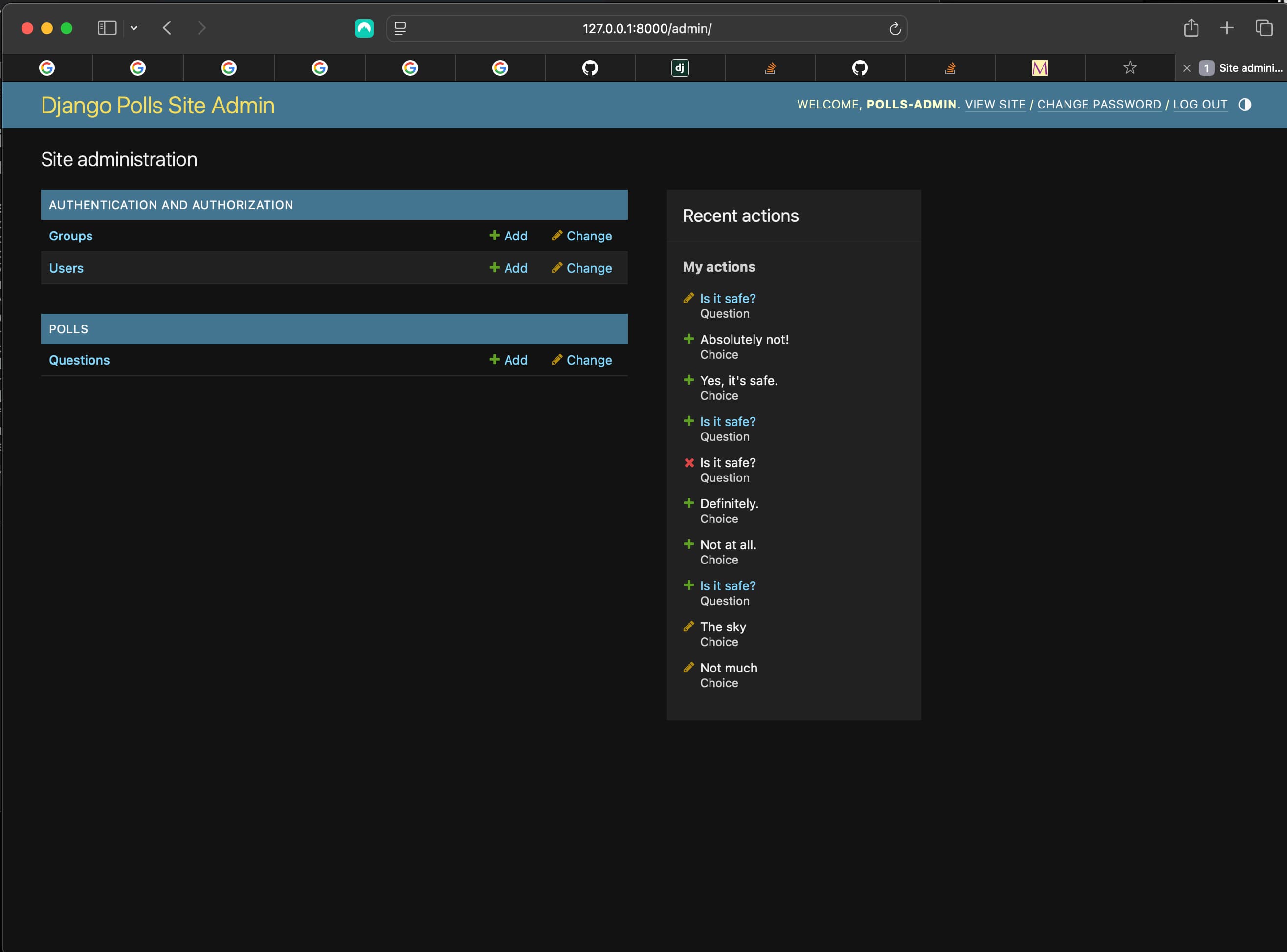 Overriding Django admin base_site.html