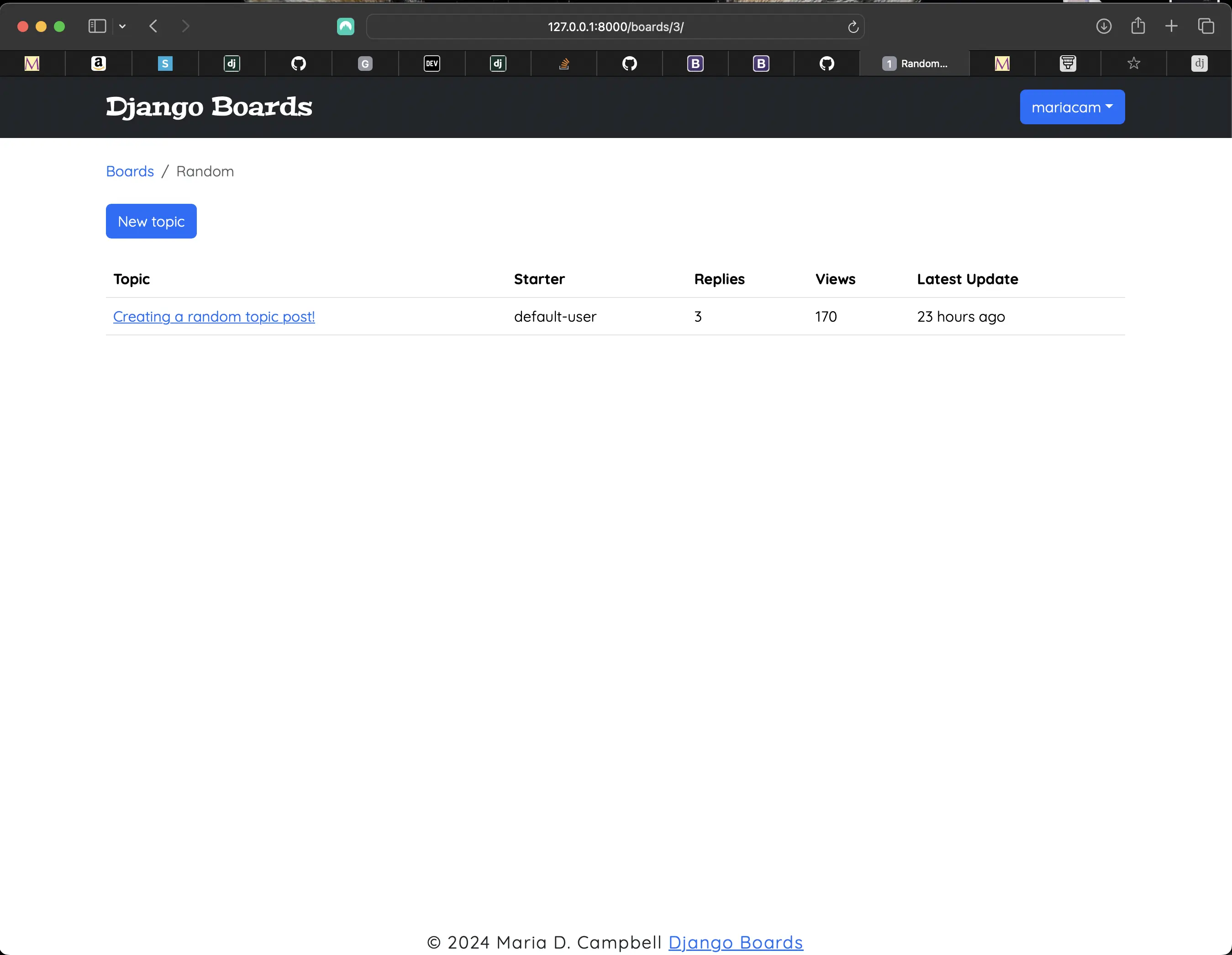 Latest Update in topics.html fixed