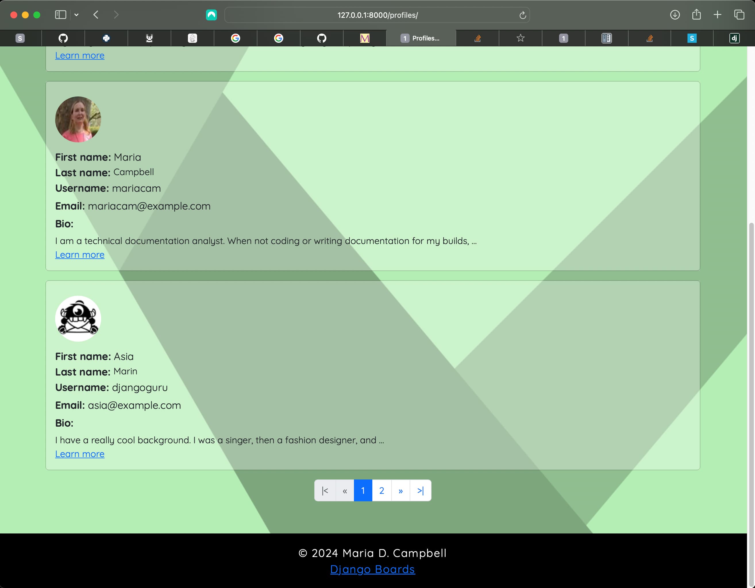 templates/users/profiles.html (bottom half)
