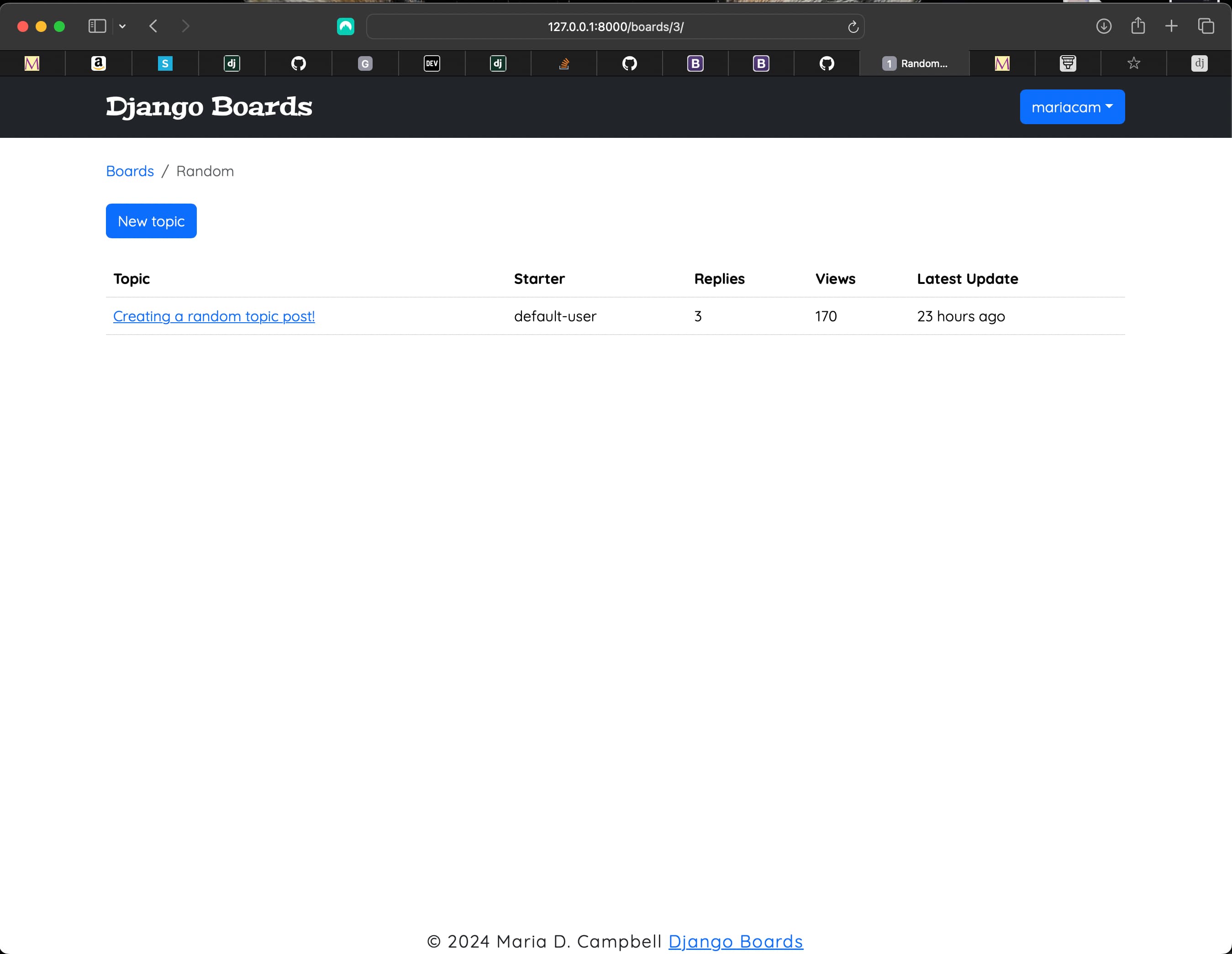 Latest Update in topics.html fixed