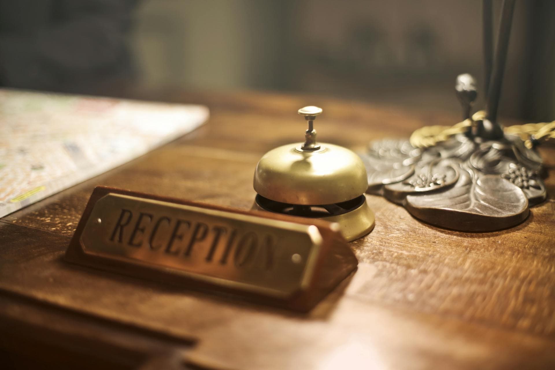 Reception desk