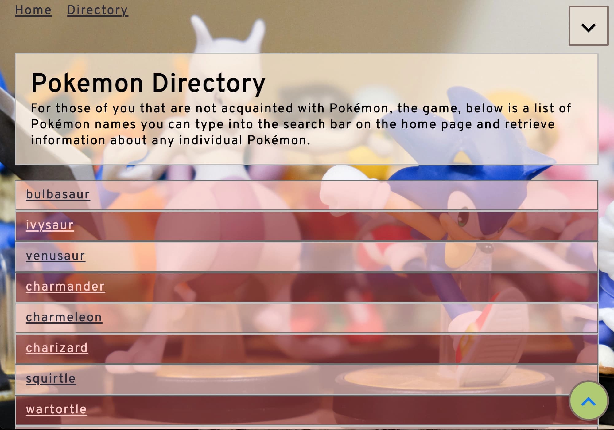 Poke API Web App