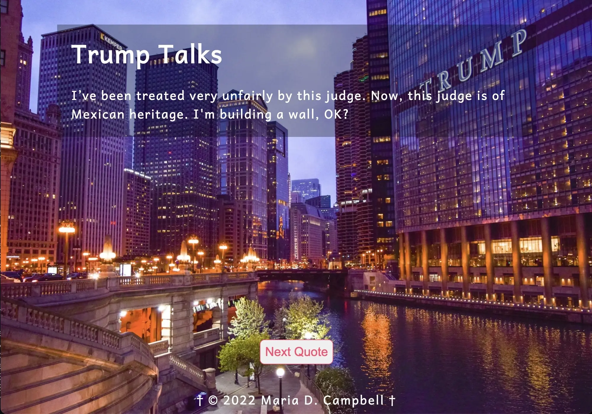Trump Talks